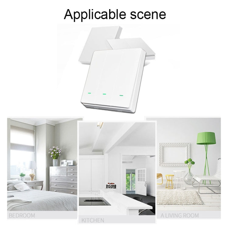 3 Buttons Intelligent Switch Smart Wall Switch, 3 Buttons