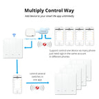 3 Buttons Intelligent Switch Smart Wall Switch, 3 Buttons