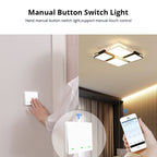 3 Buttons Intelligent Switch Smart Wall Switch, 3 Buttons