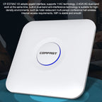 COMFAST CF-E375AC 1300Mbps Dual Band Wireless Indoor Ceiling AP 2.4G+5.8GHz WiFi Access Point, CF-E375AC