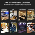 COMFAST CF-E375AC 1300Mbps Dual Band Wireless Indoor Ceiling AP 2.4G+5.8GHz WiFi Access Point, CF-E375AC