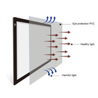 23W 12V LED Three Level of Brightness Dimmable A2 Acrylic Copy Boards Anime Sketch Drawing Sketchpad, US Plug, US Plug