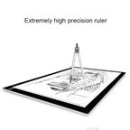 A3 8W 5V LED USB Three Level of Brightness Dimmable  Acrylic Scale Copy Boards Anime Sketch Drawing Sketchpad with USB Cable, Three Level of Brightness Dimmable with USB Cable & Power Adapter