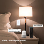 TC120 Wifi Smart Light Switch Glass Screen Touch Panel Voice Control Wireless Wall Switch Work with Alexa Echo / Google Home