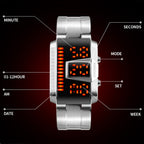 SKMEI 1179 Multifunctional Men Outdoor Sports Noctilucent Waterproof LED Digital Watch