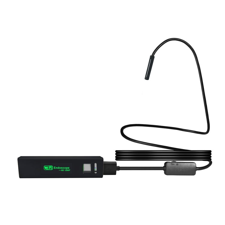 YPC110 8mm 2.0MP HD Camera WiFi Endoscope Snake Tube Inspection Camera with 8 LED, Waterproof IP68, Lens Diameter: 8mm, Length: 2m, Hard Line, 2m Hard Line