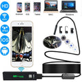 YPC110 8mm 2.0MP HD Camera WiFi Endoscope Snake Tube Inspection Camera with 8 LED, Waterproof IP68, Lens Diameter: 8mm, Length: 3.5m, Hard Line, 3.5m Hard Line