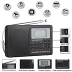 CS-106 9KHZ Multifunctional Full Band Digital Demodulation Stereo Radio Receiver, 9KHZ