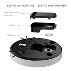 BOWAI OB12 Household Intelligent USB Charging Sweeping Robot, OB12 (White)