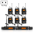 XTUGA IEM1200 Wireless Transmitter 6 Bodypack Stage Singer In-Ear Monitor System, Transmitter 6 Bodypack