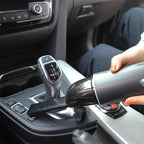 Car / Household Wireless Portable 90W Handheld Powerful Vacuum Cleaner, Navy Blue, White