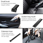 Car / Household Wireless Portable 90W Handheld Powerful Vacuum Cleaner, Navy Blue, White
