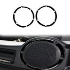 For Nissan 350Z 2003-2009 2pcs Car Hardtop Rear Speaker Horn Decorative Sticker, Left and Right Drive Universal, Car Hardtop Rear Speaker Horn