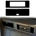 For Nissan 350Z 2003-2009 Car DVD Player + Storage Box Decorative Sticker, Left and Right Drive Universal, Car DVD Player + Storage Box