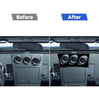 For Nissan 350Z 2003-2009 Car Radio/Air Conditioning Console Sticker, Left Drive, Car Radio/Air Conditioning Console, Left Drive