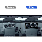 For Nissan 350Z 2003-2009 Car Radio/Air Conditioning Console Sticker, Right Drive, Car Radio/Air Conditioning Console, Right Drive