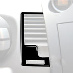 For Nissan 350Z 2003-2009 2pcs Car Center Vent Exhaust Decorative Stickers, Left and Right Drive Universal, Car Center Vent Exhaust