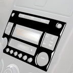 For Nissan 350Z 2003-2009 Car CD Radio Playback Panel Decorative Stickers, Left and Right Drive Universal, Car CD Radio Playback Panel