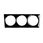 For Nissan 350Z 2003-2009 Car Air Conditioning Adjustment Decorative Stickers, Left and Right Drive Universal, Car Air Conditioning Adjustment