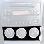 For Nissan 350Z 2003-2009 Car Air Conditioning Adjustment Decorative Stickers, Left and Right Drive Universal, Car Air Conditioning Adjustment