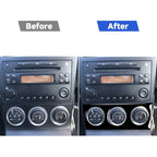 For Nissan 350Z 2003-2009 Car Air Conditioning Adjustment Decorative Stickers, Left and Right Drive Universal, Car Air Conditioning Adjustment