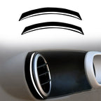 For Nissan 350Z 2003-2009 2pcs Car Air Outlet Decorative Stickers, Left and Right Drive Universal, Car Air Outlet