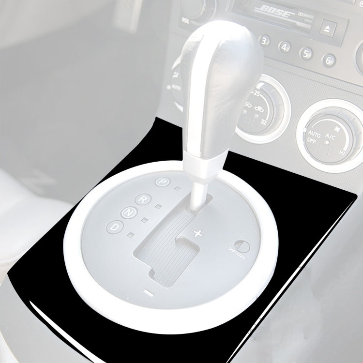 For Nissan 350Z 2003-2006 Car Automatic Gear Shift Panel Decorative Stickers, Left and Right Drive Universal, Car Automatic Gear Shift Panel