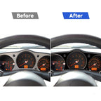 For Nissan 350Z 2003-2009 Car Speedometer Surround Decorative Stickers, Left and Right Drive Universal, Car Speedometer Surround