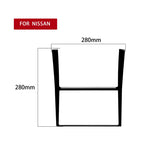 For Nissan 350Z 2003-2009 Car Nav Bounding Box Decorative Stickers, Left and Right Drive Universal, Car Nav Bounding Box
