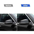 For BMW 5 Series F10 2011-2017 Car Rearview Mirror Bumper Strip Decorative Sticker, Left and Right Drive Universal, Rearview Mirror Bumper