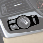 For BMW 5 Series F10 / F07 / F25 / F26 Car Headlight Switch Decorative Sticker,Left and Right Drive Universal, Headlight Switch