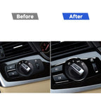 For BMW 5 Series F10 / F07 / F25 / F26 Car Headlight Switch Decorative Sticker,Left and Right Drive Universal, Headlight Switch