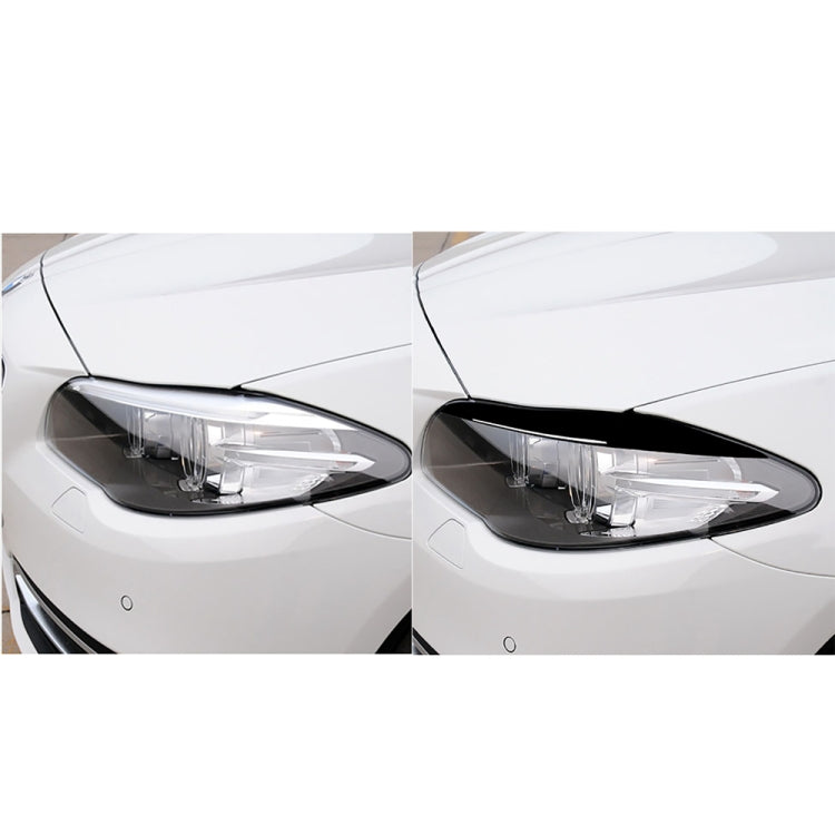 For BMW 5 Series F10 2010-2013 Car Lamp Eyebrow Decorative Sticker,Left and Right Drive Universal, For BMW 5 Series F10 2010-2013 Lamp Eyebrow