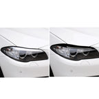 For BMW 5 Series F10 2014-2016 Car Lamp Eyebrow Decorative Sticker,Left and Right Drive Universal, For BMW 5 Series F10 2014-2016 Lamp Eyebrow