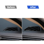 For BMW 5 Series F10 2011-2017 Car Instrument Air Outlet Decorative Sticker,Left Drive, Instrument Outlet, Left Drive