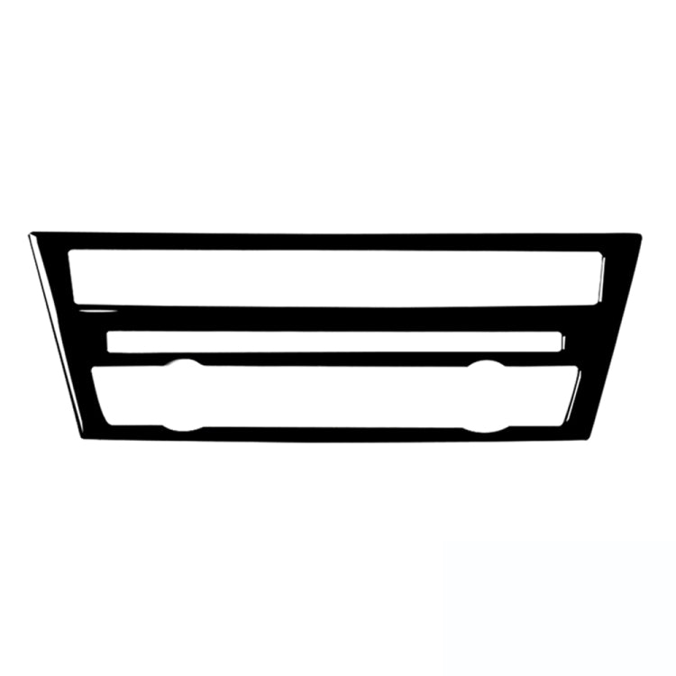 For BMW 5 Series F07 5GT 535i 2010-2016 Car CD Panel Center Console Air Conditioning Panel Decorative Sticker, CD Panel Center Console Air Conditioning