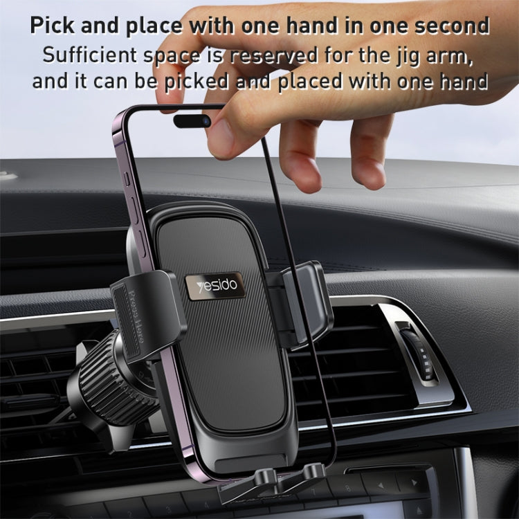 Yesido C241 Adjustable Car Air Vent Mobile Phone Holder, C241