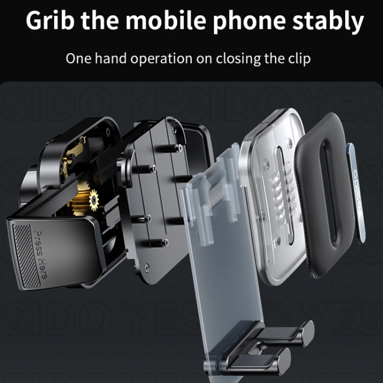 Yesido C261 Suction Cup Type Telescopic Car Phone Holder, C261