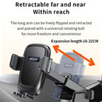 Yesido C262 Suction Cup Retractable Adjustable Car Phone Holder, C262