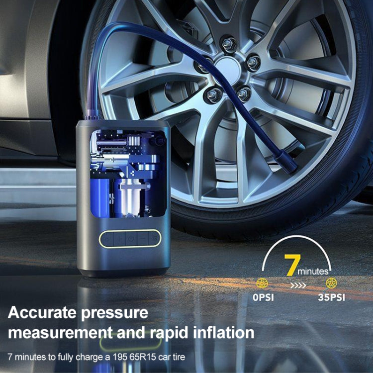 ATJ-8466 Portable Car Tire Air Pump Digital Display Wireless Electric Air Pump, Style: Lithium Battery, Lithium Battery Style