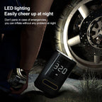 ATJ-8466 Portable Car Tire Air Pump Digital Display Wireless Electric Air Pump, Style: Lithium Battery, Lithium Battery Style