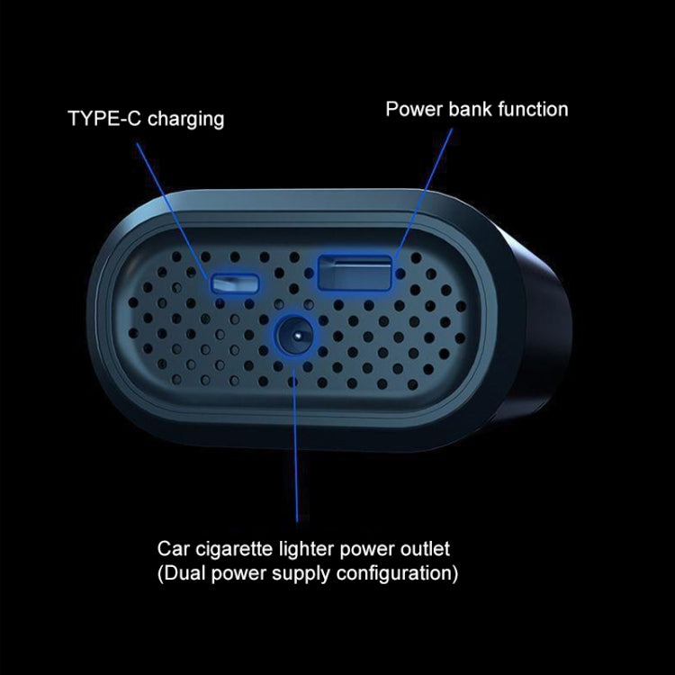 ATJ-8466 Portable Car Tire Air Pump Digital Display Wireless Electric Air Pump, Style: Lithium Battery, Lithium Battery Style