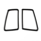 For BMW 3 Series E90 2005-2012 2pcs Car Instrument Air Outlet Frame Decorative Sticker, Left and Right Drive Universal, Car Instrument Air Outlet Frame