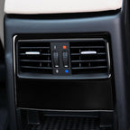 For BMW 3 Series E90/E92 2005-2012 Car Rear Air Vents without Holes Decorative Sticker, Left and Right Drive Universal, Car Rear Air Vents without Holes