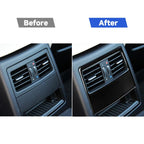 For BMW 3 Series E90/E92 2005-2012 Car Rear Air Vents without Holes Decorative Sticker, Left and Right Drive Universal, Car Rear Air Vents without Holes