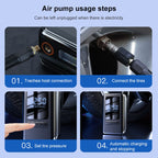CZK-5626 Car Portable Air Pump Smart Wireless Tire Air Pump, CX-229
