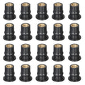 20pcs / 1 Set M5 Universal Motorcycle Windshield Brass Nuts, M5