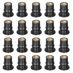 20pcs / 1 Set M5 Universal Motorcycle Windshield Brass Nuts, M5