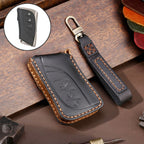 For Lexus 3-button Hallmo Car Cowhide Leather Key Protective Cover Key Case, C130