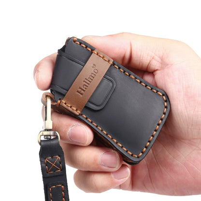 For Lexus 3-button Hallmo Car Cowhide Leather Key Protective Cover Key Case, C130